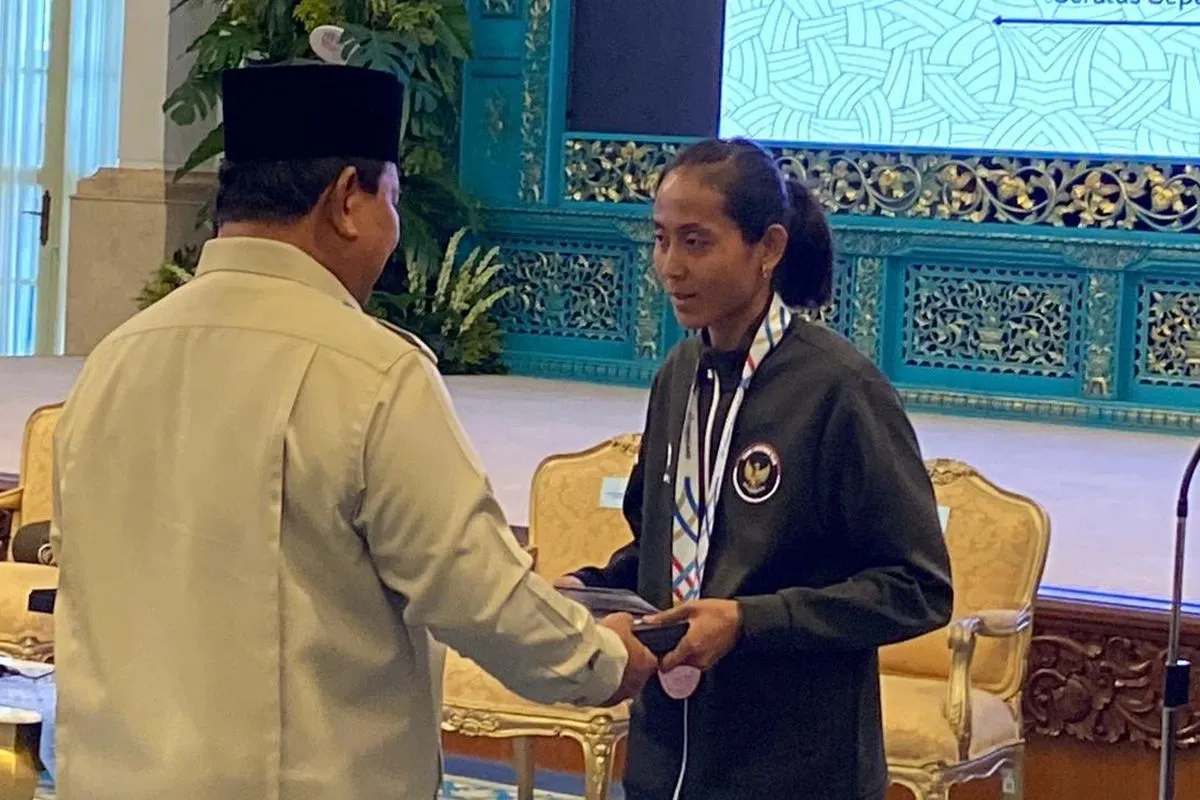 Prabowo Beri Bonus Rp 1 Miliar untuk Atlet Emas SEA Games 2025 (Ilustrasi)