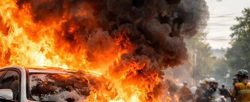 BMW Terbakar di Sampang, Kerugian Capai Rp 150 Juta (Ilustrasi)