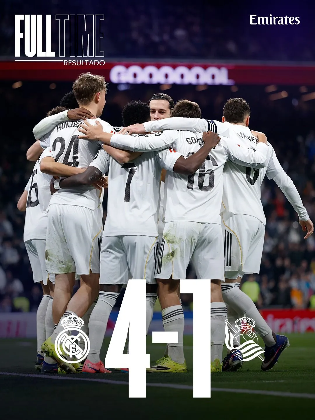 Real Madrid Mengamuk! Hancurkan Sociedad 4-1, Kudeta Puncak Klasemen (Ilustrasi)