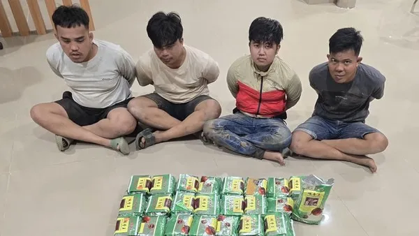 Bareskrim Bongkar Jaringan 30 Kg Sabu di Banyuasin, Empat Tersangka Ditangkap.
