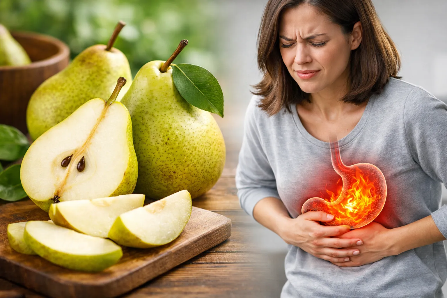 Penderita Asam Lambung Wajib Tahu: Manfaat Tak Terduga dari Buah Pir (Ilustrasi)