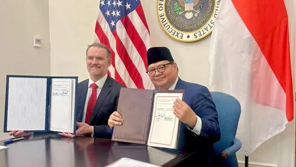 Prabowo Subianto dan Donald Trump Teken Perjanjian Dagang, 1.819 Produk RI Bebas Tarif ke AS.