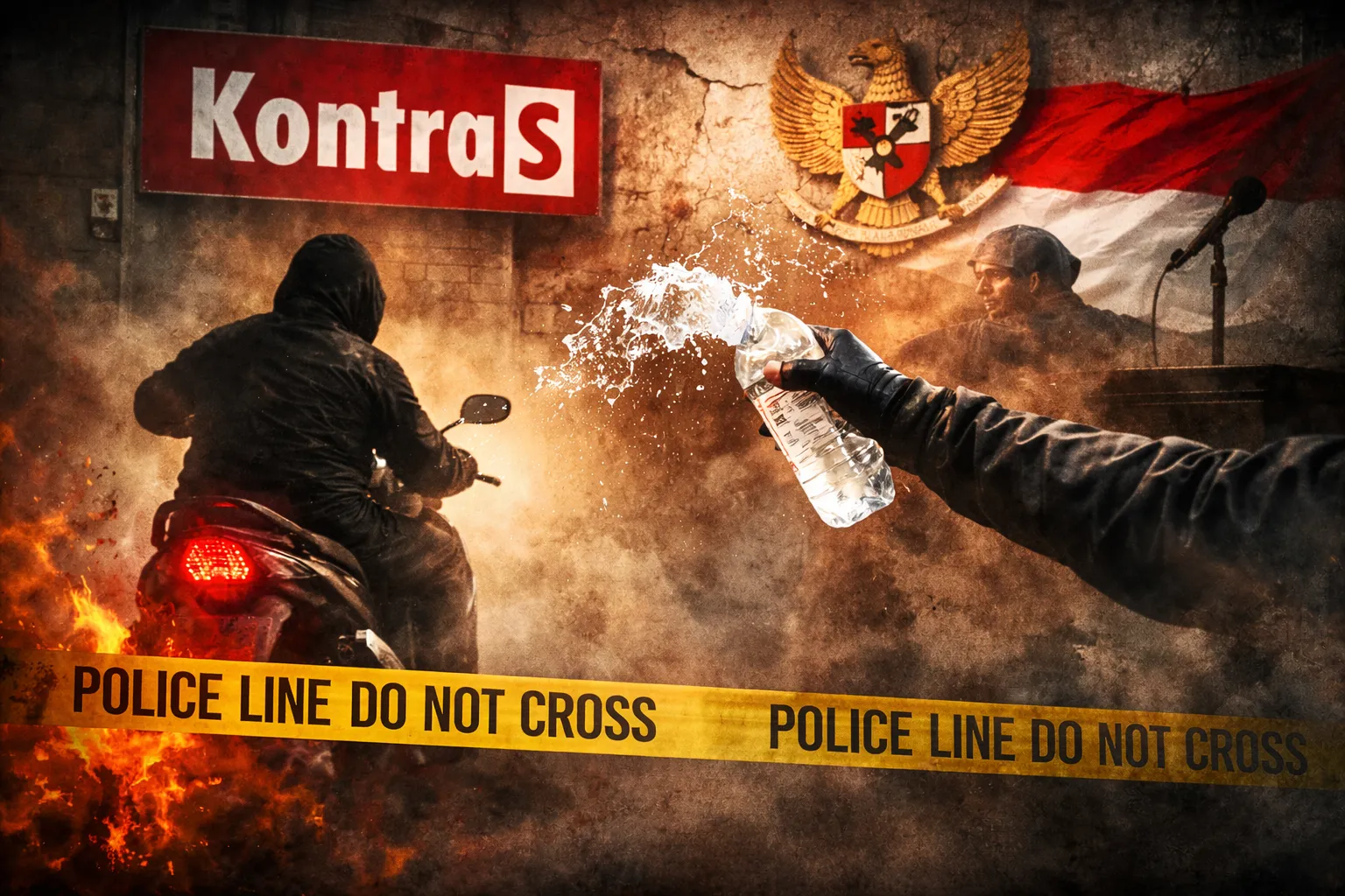 Aktivis KontraS Disiram Air Keras, Negara Didesak Bertindak Tegas: Ujian Serius Demokrasi Indonesia (Ilustrasi)