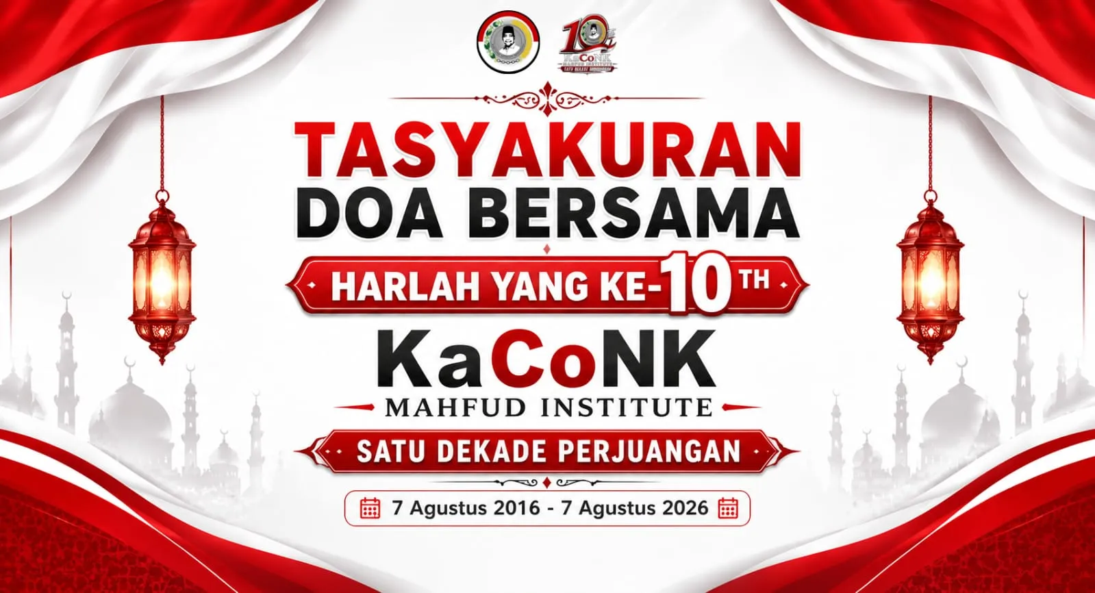 Satu Dekade Kaconk Mahfud Institute, Nur Hakim Tegaskan Komitmen Terus Berbagi dan Bermanfaat untuk Umat (Ilustrasi)