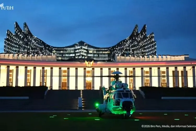 Perdana sebagai Presiden, Prabowo Subianto Akhirnya Tiba di IKN Nusantara (Ilustrasi)