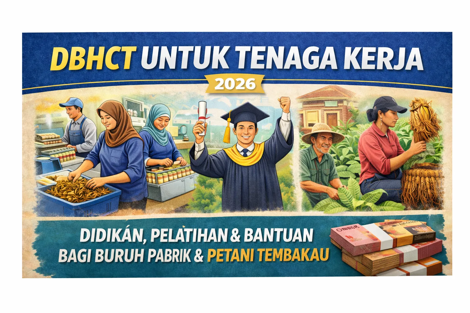 Alokasi DBHCT Disprinaker Bangkalan 2026 Turun Drastis (Ilustrasi)