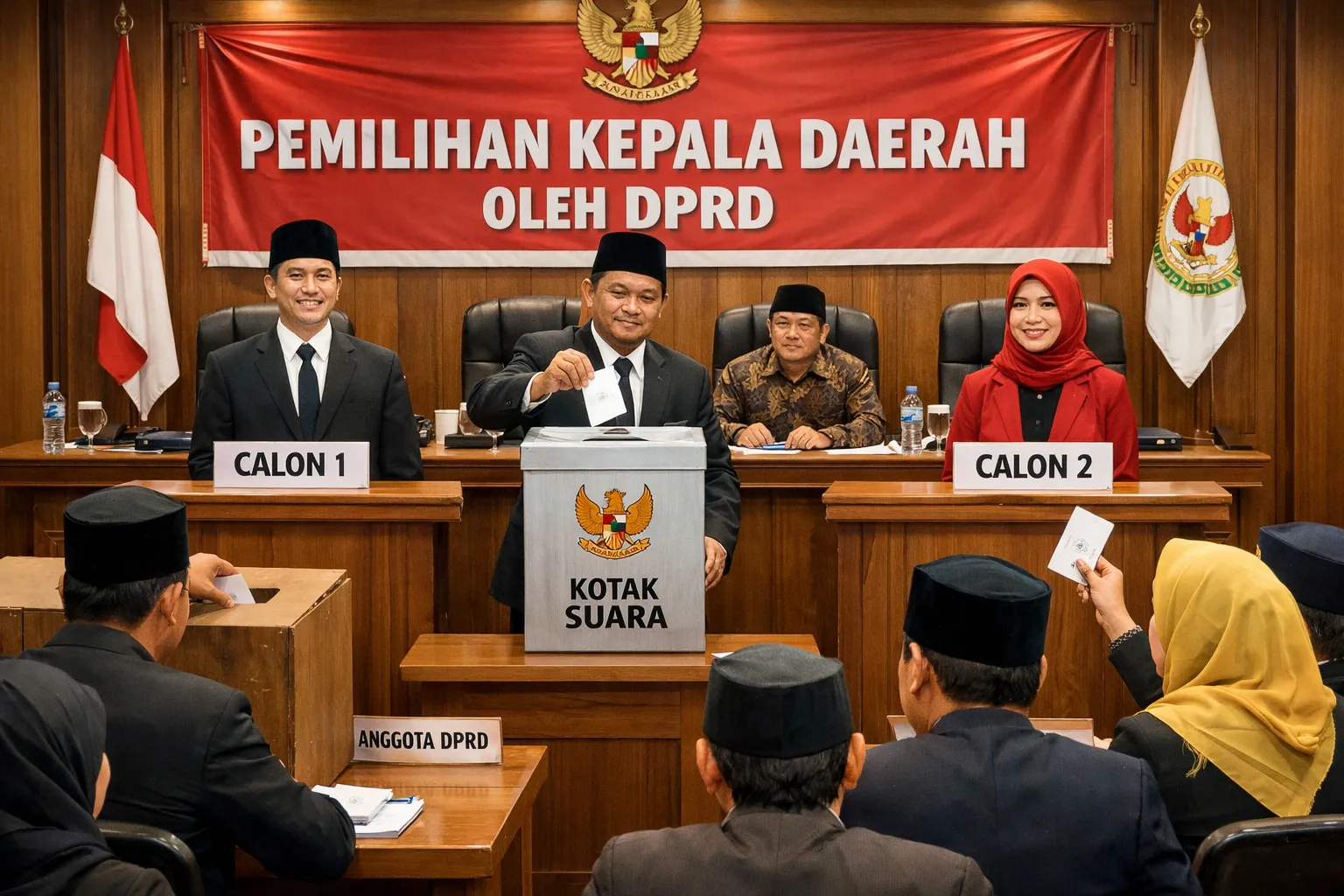 CSIS Nilai Wacana Pilkada Lewat DPRD Berpotensi Uji Stabilitas Politik (Ilustrasi)