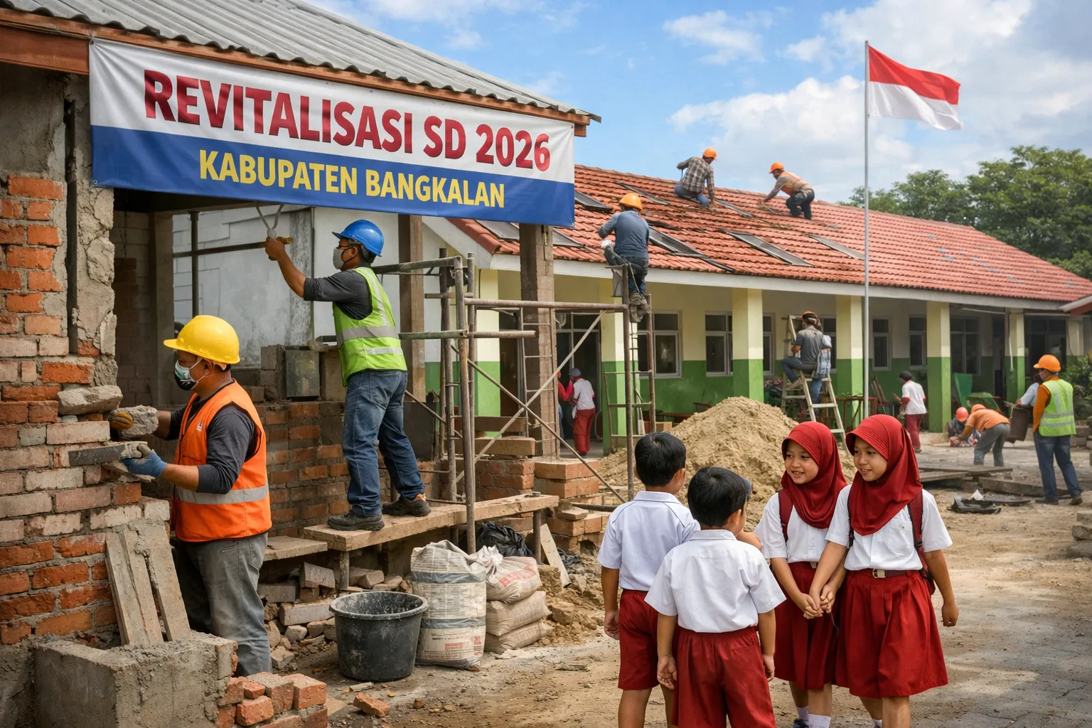 113 Sekolah Dasar di Bangkalan Bakal Direvitalisasi Tahun 2026 (Ilustrasi)