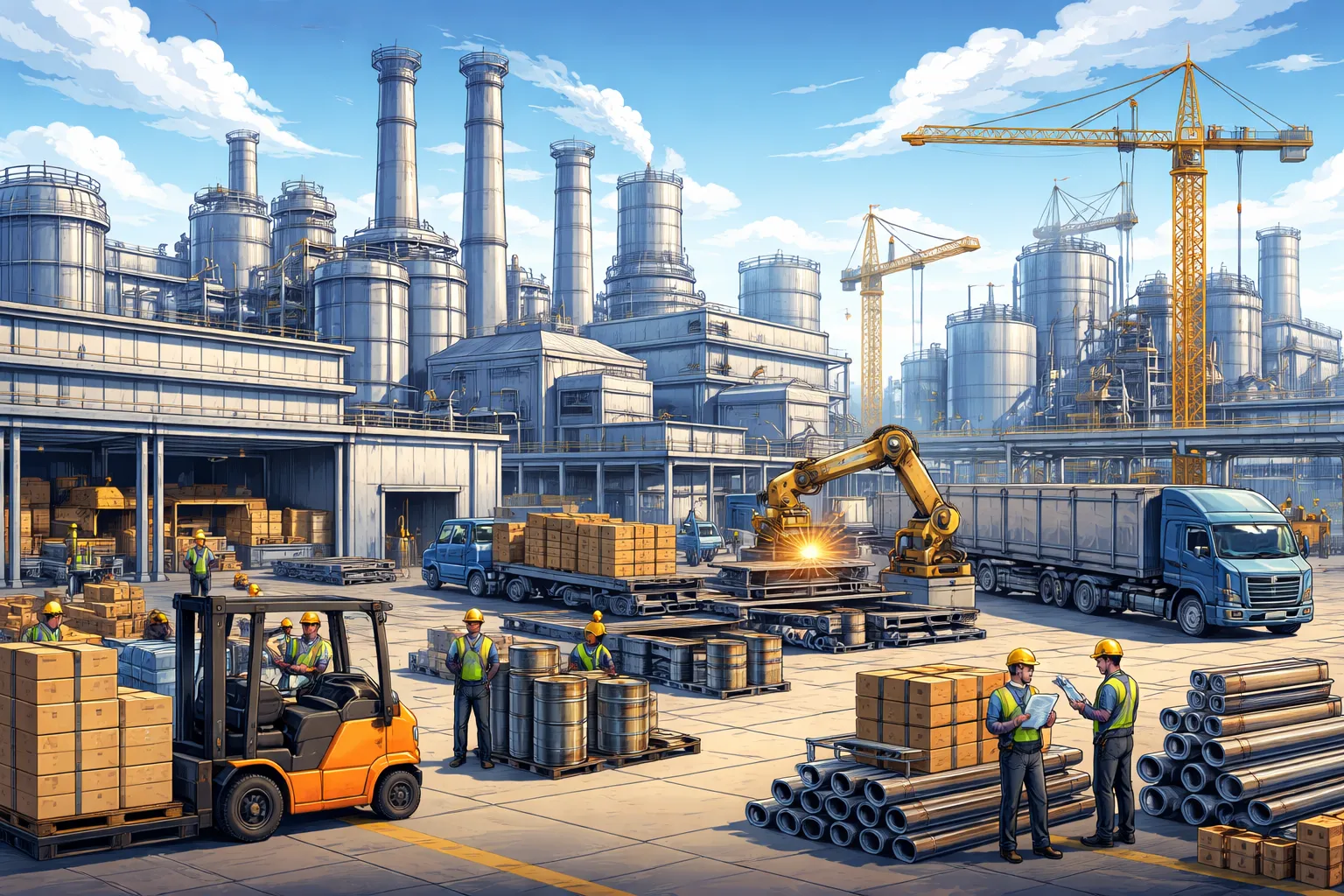 Relokasi Global: Indonesia Jadi Surga Baru Bagi Investor Industri (Ilustrasi)