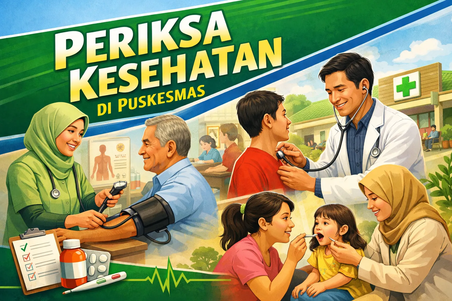 Ke Puskesmas Saat Sehat, Bukan Saat Sekarat: Pilihan Hidup Anda Hari Ini (Ilustrasi)
