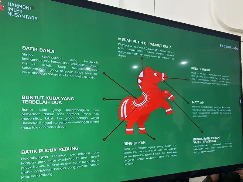 Imlek 2026 tampil beda Kuda lumping jadi simbol harmoni budaya Nusantara dalam logo Imlek Nasional 2026. Merah, putih, tradisi, dan keberagaman menyatu, karena Imlek juga Indonesia banget