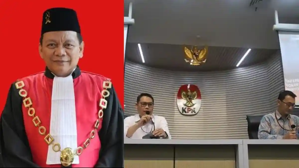 OTT KPK di PN Depok bongkar dugaan suap yang melibatkan Wakil Ketua PN Bambang Setyawan. Mahkamah Agung dan KPK bergerak menjaga marwah peradilan (Foto/tribun).