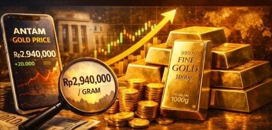 Tak Terbendung, Harga Emas Antam Kembali Naik Signifikan (Ilustrasi)