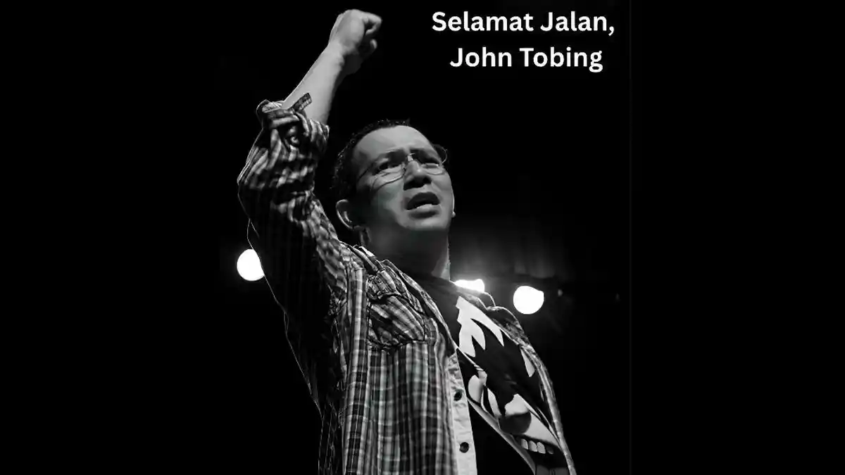 John Tobing Tutup Usia, Lagu Perjuangan Terus Bergema.