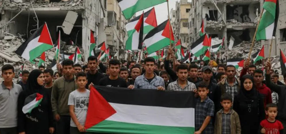 "Damai” Tanpa Suara Gaza: Warga Terjepit, Elite Dunia Rapat di Washington (Ilustrasi)