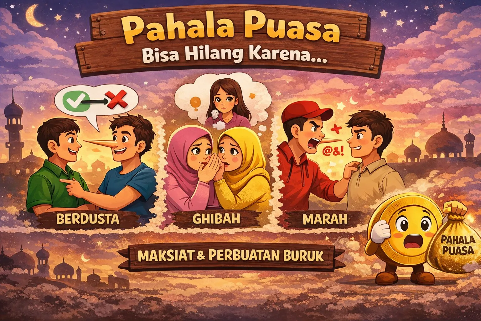Ramadan dan Ujian Lisan Seorang Muslim.