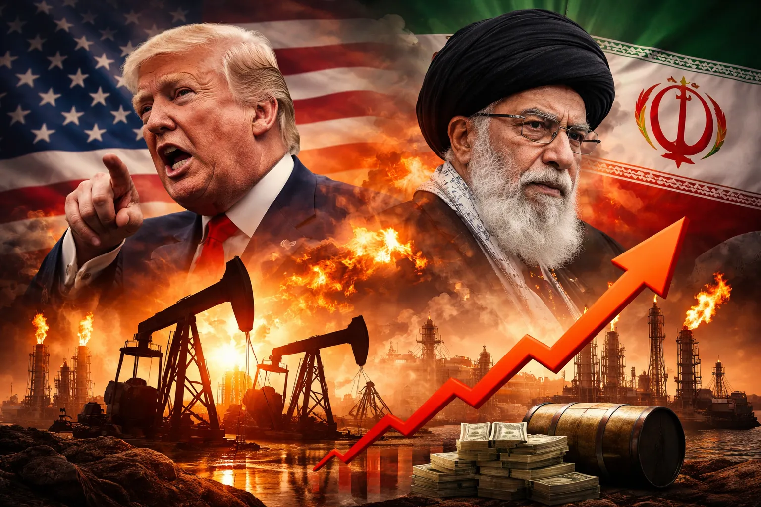 AS–Iran Memanas, Pasokan Minyak Global Dalam Risiko Tinggi (Ilustrasi)