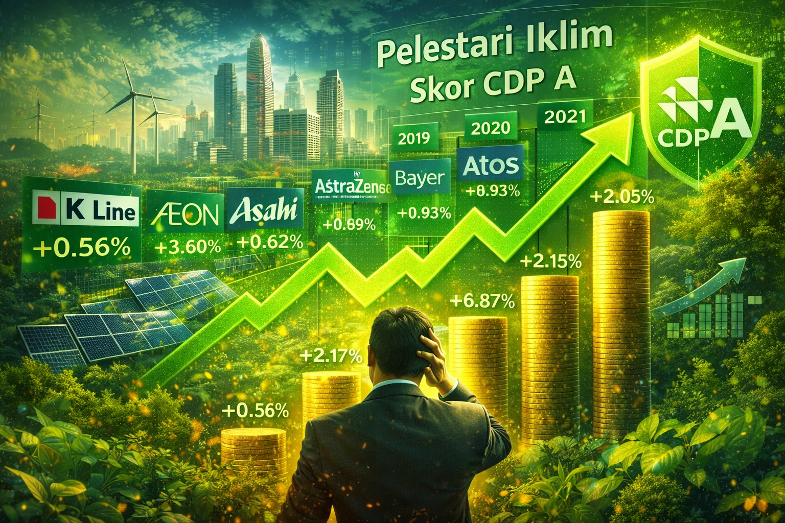 Perusahaan Pelestari Iklim Naik Daun, Investor Mulai Perhitungkan Skor CDP A (Ilustrasi)