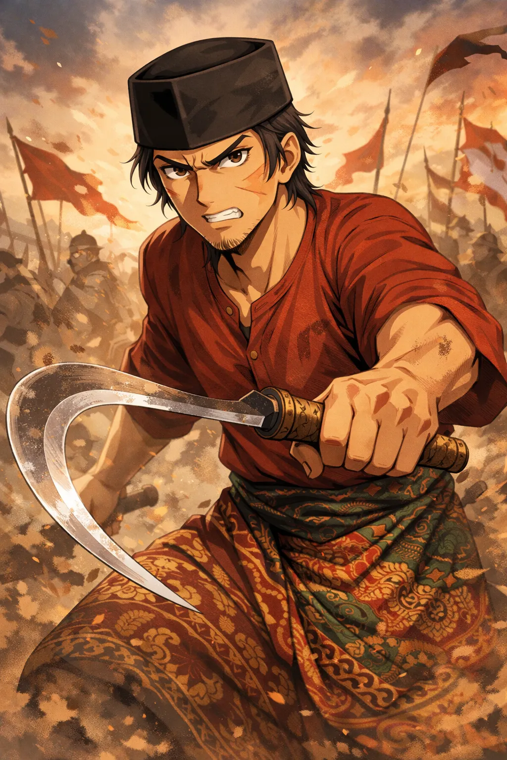 Pemberontakan Ke’ Lesap di Madura: Asal Usul dan Perjalanan Perang (Ilustrasi)