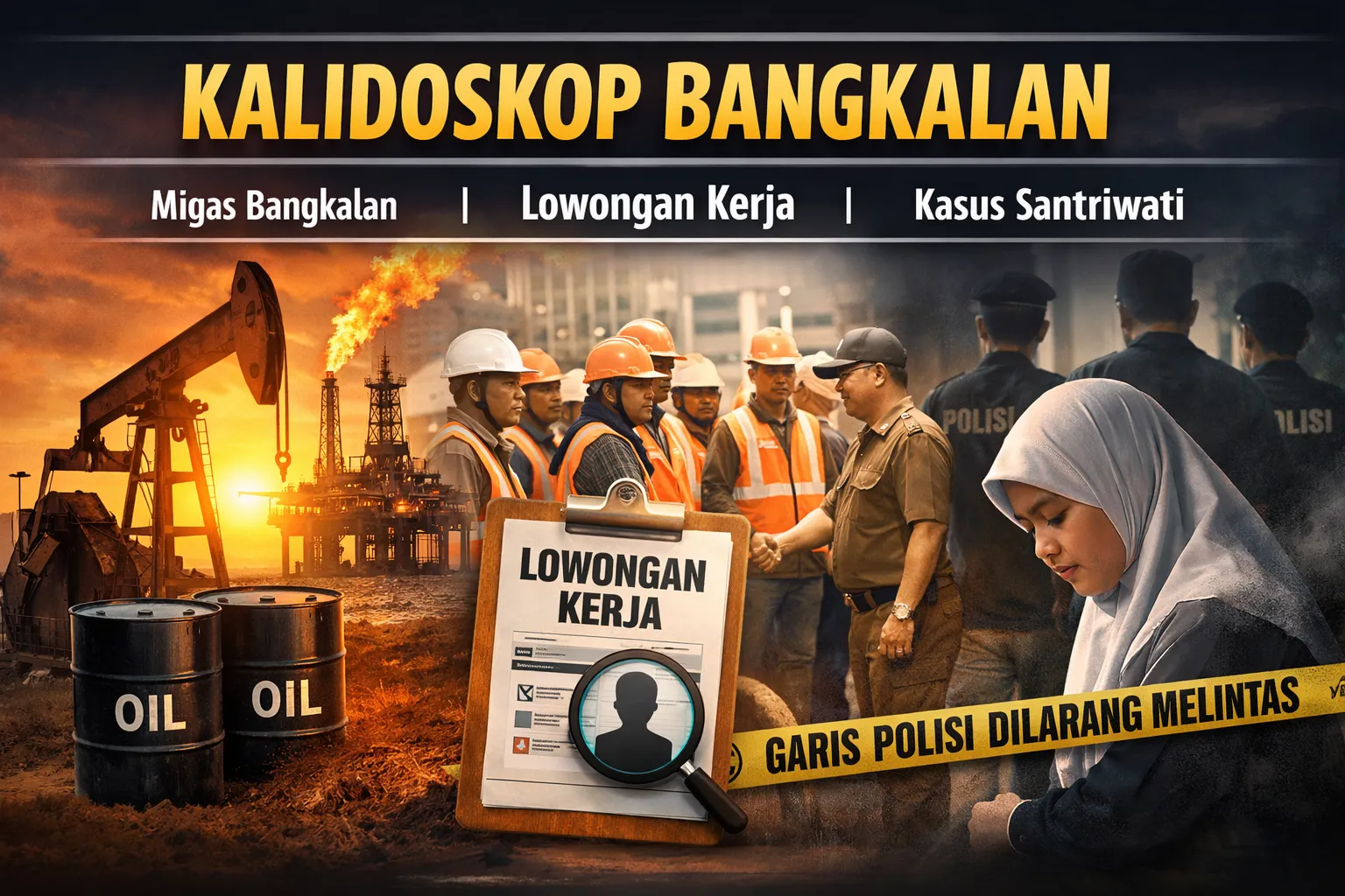 Kalidoskop Bangkalan: Peluang Migas, Kerja Baru, dan Kasus Ponpes yang Heboh (Ilustrasi)