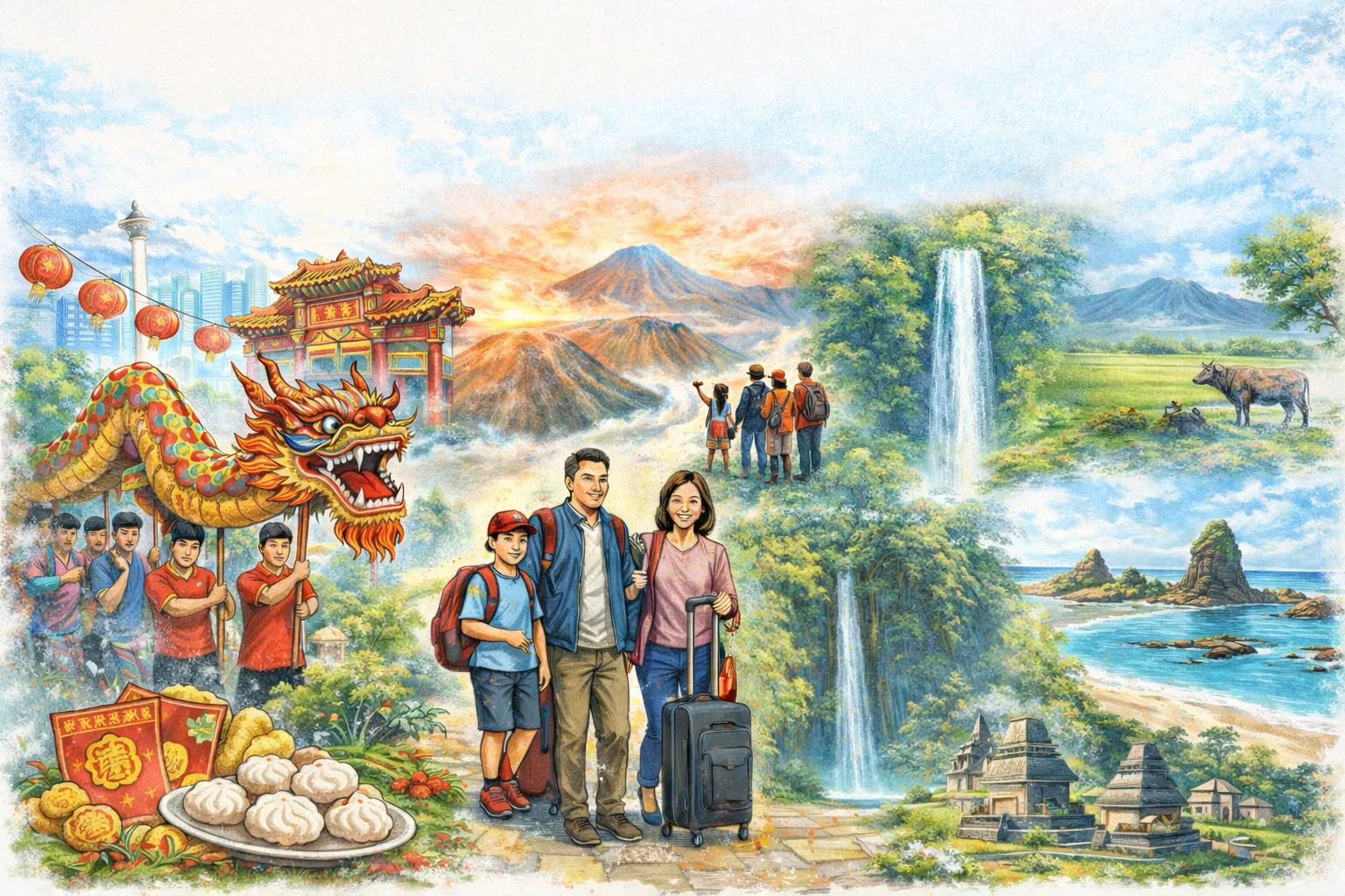 Rencana Libur Imlek? Jangan Lewatkan 10 Destinasi Terbaik Jawa Timur (Ilustrasi)