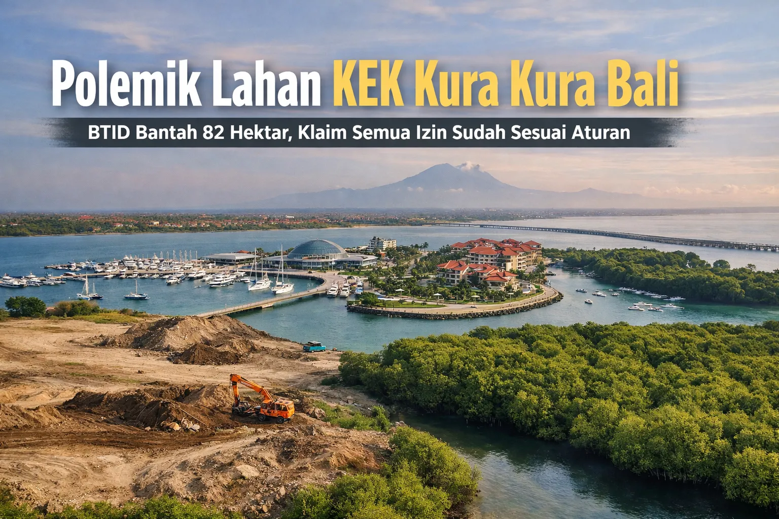 Polemik Lahan KEK Kura Kura Bali: BTID Bantah 82 Hektar, Klaim Semua Izin Sudah Sesuai Aturan (Ilustrasi)