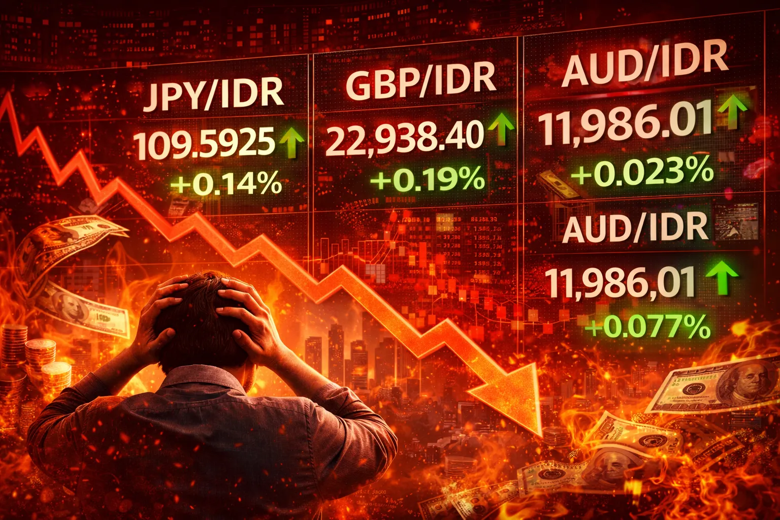 Rupiah Bergerak Tipis, Mata Uang Asing Mulai Mengintai (Ilustrasi)