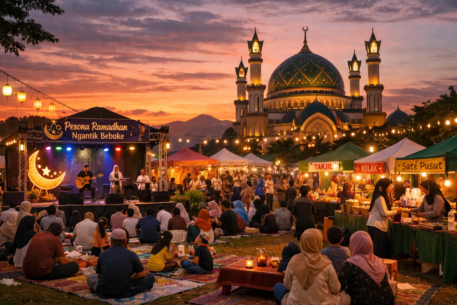 Ngabuburit di Bumi Gora: Antara Spiritualitas, Silaturahmi, dan Ledakan Ekonomi Senja (Ilustrasi)