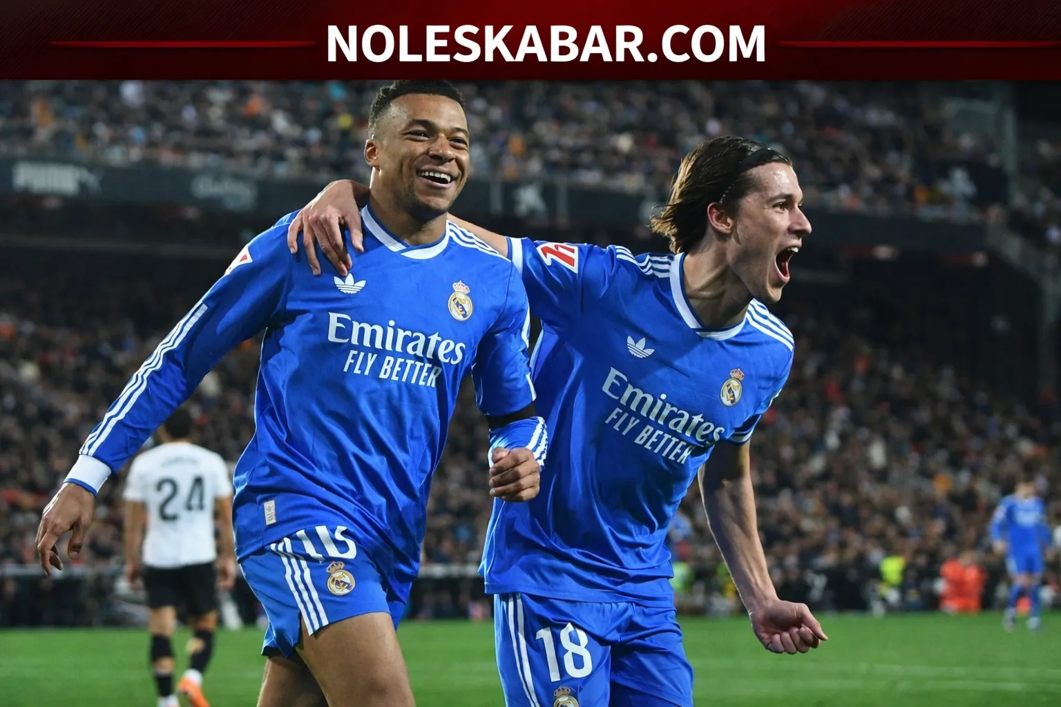 Madrid Menggigit di Mestalla, Barcelona Mulai Ditekan dalam Perburuan Gelar (Ilustrasi)