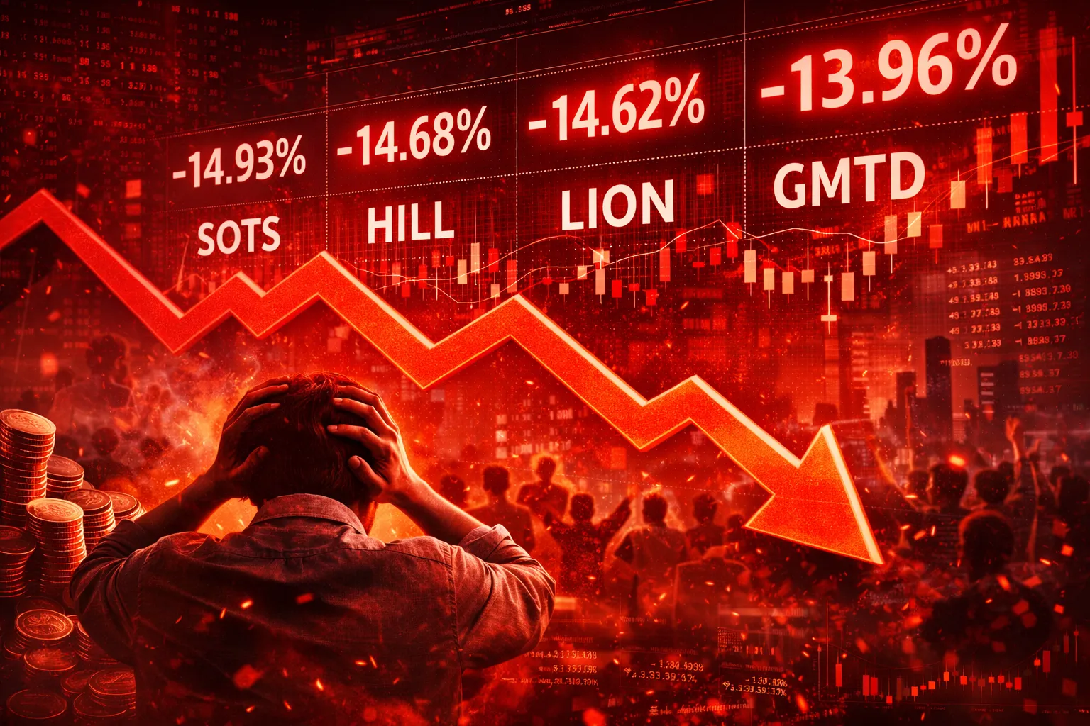 Bursa Liar, Saham Rugi Meledak! Deretan Emiten Jeblok Hingga 15 Persen (Ilustrasi)