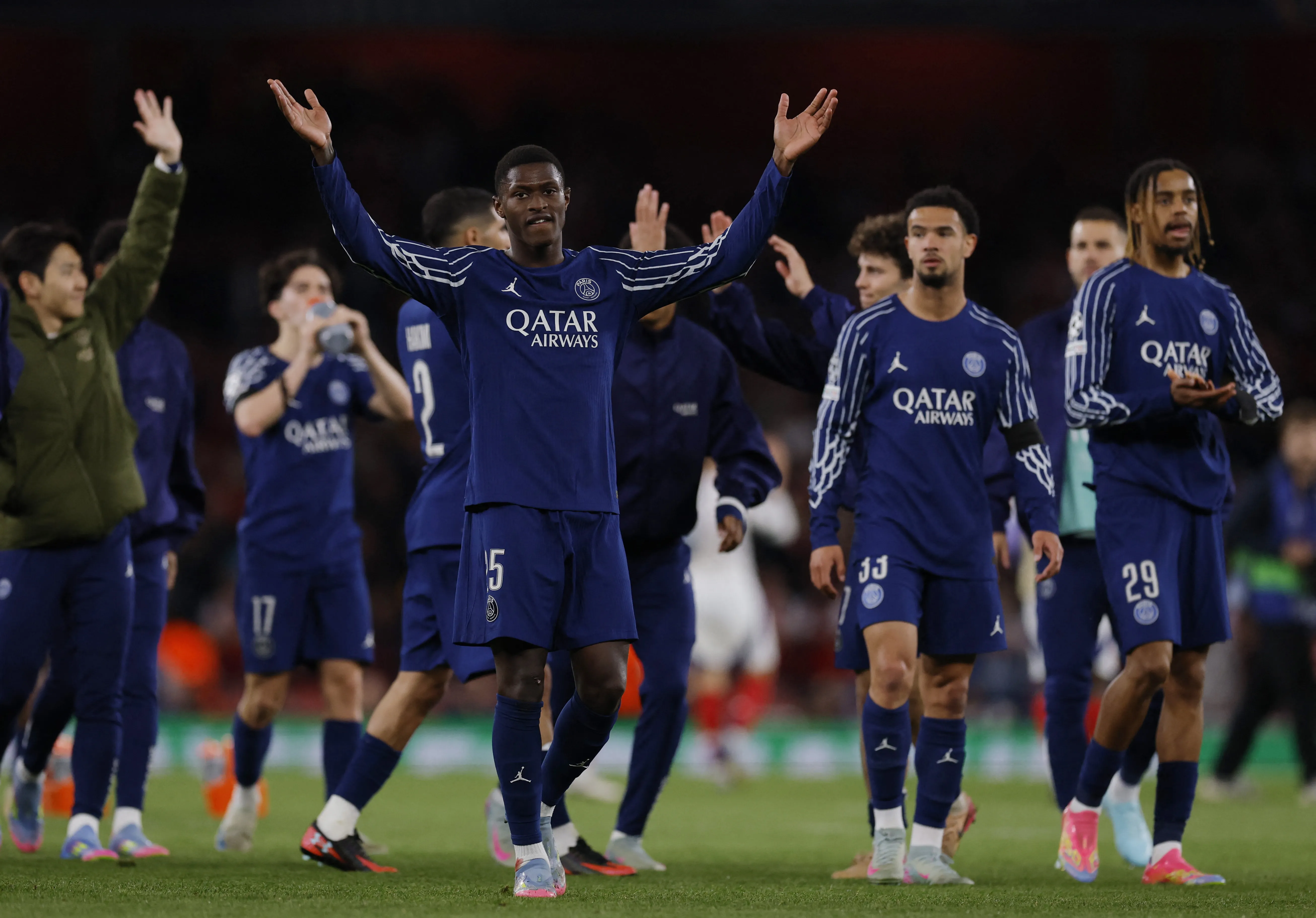 Paris Saint-Germain Lolos ke 16 Besar Liga Champions Usai Singkirkan AS Monaco dengan Agregat 5-4.