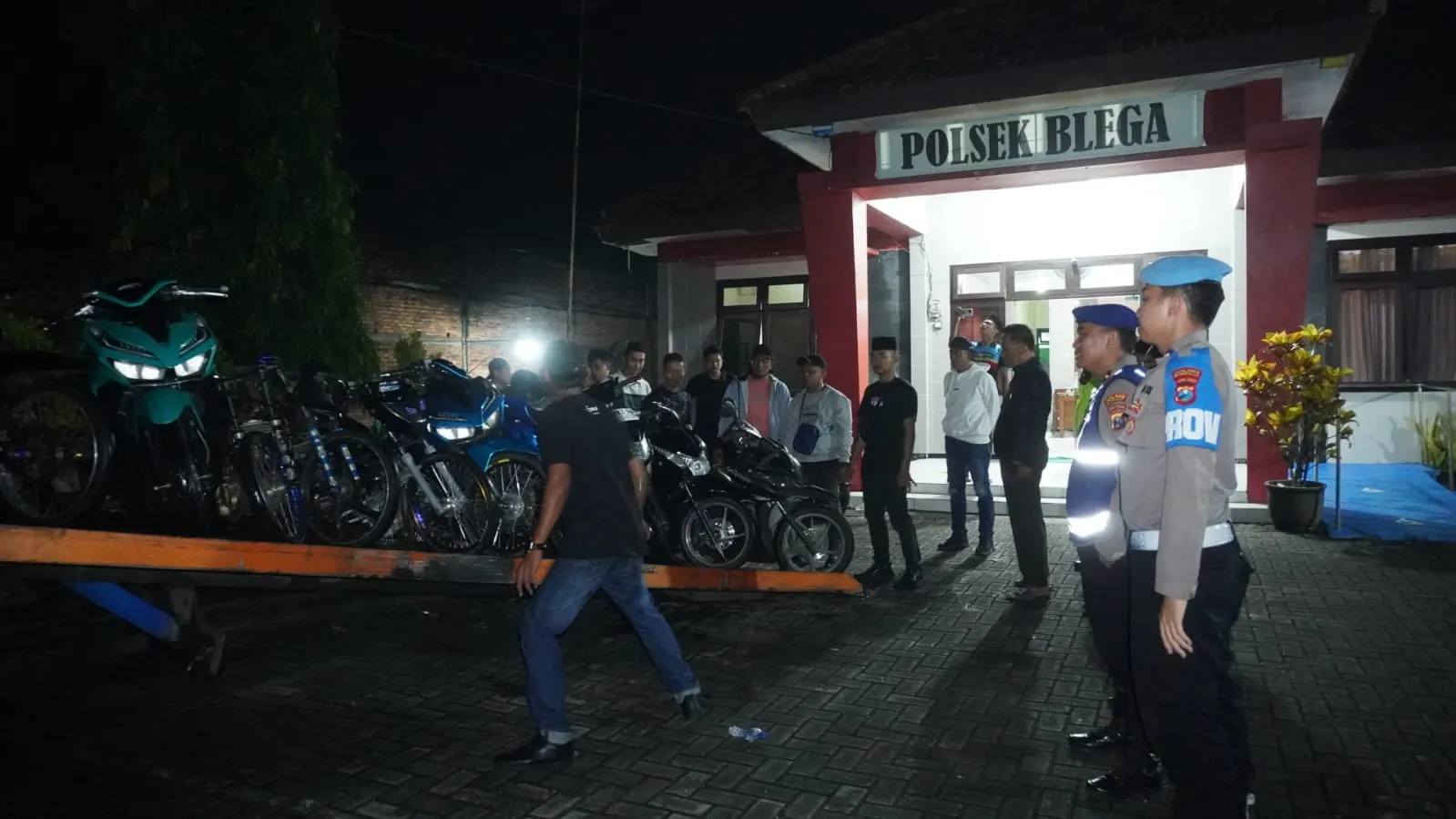 Polres Bangkalan Sita 13 Motor Tak Bersurat Saat Patroli Ramadhan (Ilustrasi)
