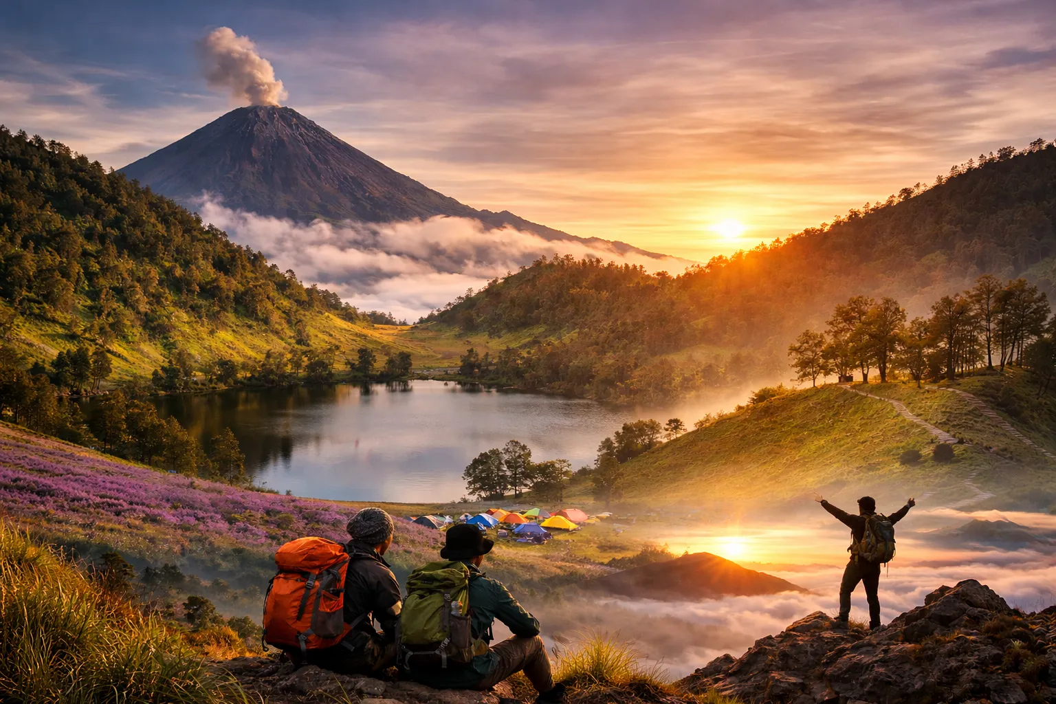 Tak Banyak yang Tahu! 7 Keindahan Gunung Semeru Ini Bikin Pendaki Ketagihan (Ilustrasi)