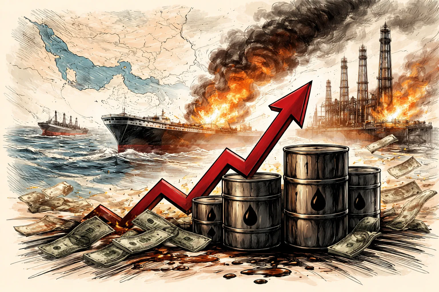 Krisis Energi Mengintai, Harga Minyak Dunia Tiba-tiba Melejit 35% (Ilustrasi)