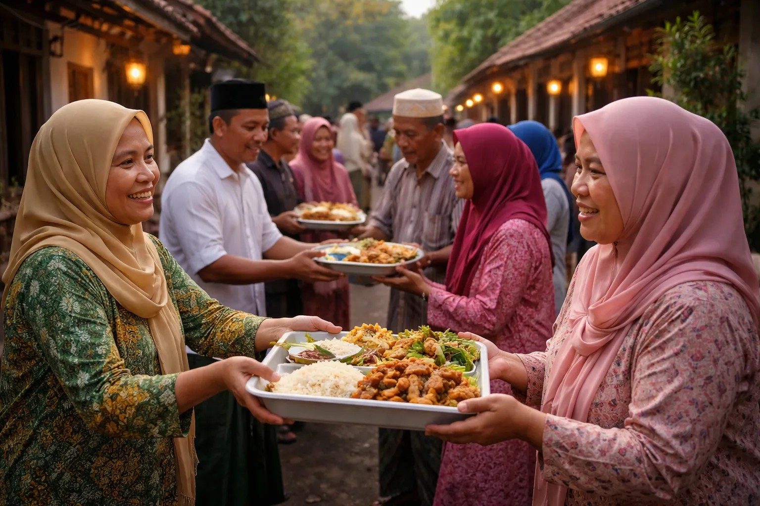 Tradisi Selekoran di Madura, Saat Nasi dan Lauk Berpindah ke Rumah Tetangga (Ilustrasi)