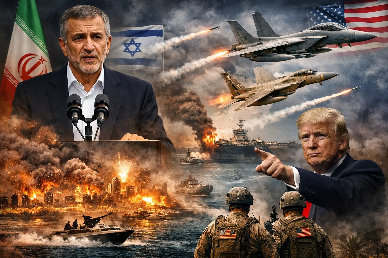 Perang Timur Tengah, Iran Minta Maaf ke Tetangga, Tapi Siap Hadapi AS (Ilustrasi)