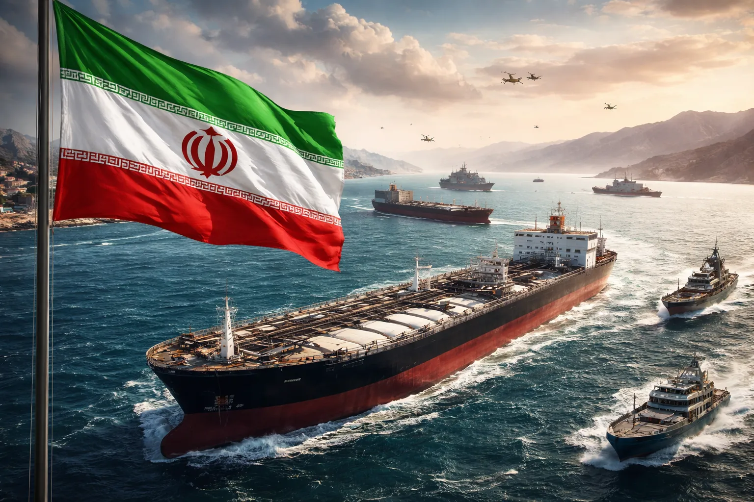 Selat Hormuz Tidak Ditutup, Iran Pastikan Kapal Jepang Lewat (Ilustrasi)