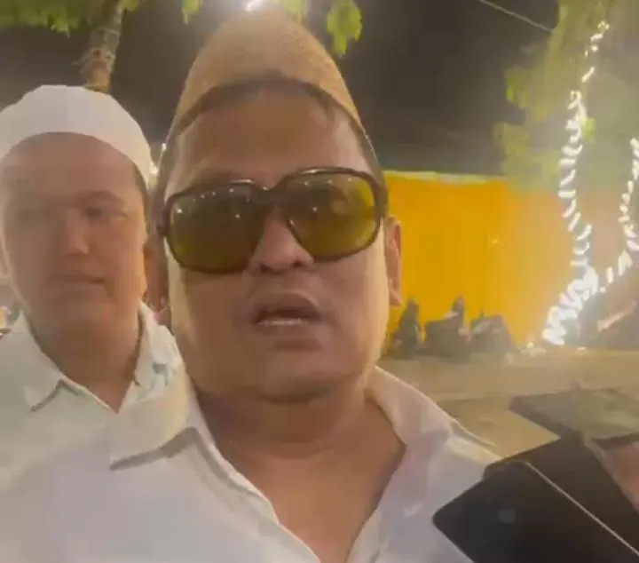 H. Her saat diwawancarai usai menghadiri haul Akbar Syaichona Kholil Bangkalan ke 101 tahun (Dok.Istimewa)