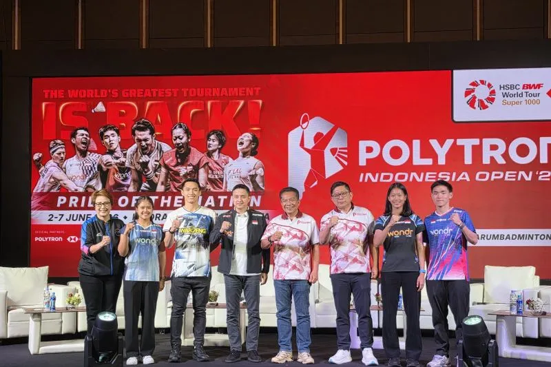 Tiket Indonesia Open 2026 resmi dijual mulai Rp40 ribu! 🏸 Siap-siap meriahkan Istora Gelora Bung Karno dan rasakan atmosfer pertandingan kelas dunia dengan pengalaman interaktif yang lebih seru. Jangan sampai kehabisan! 🔥