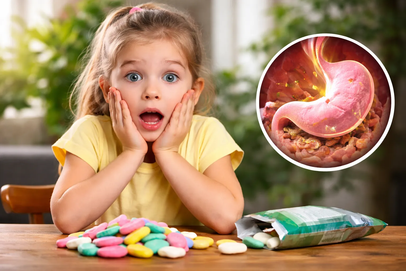 Jangan Panik Dulu, Ini Fakta Sebenarnya Saat Permen Karet Tertelan (Ilustrasi)