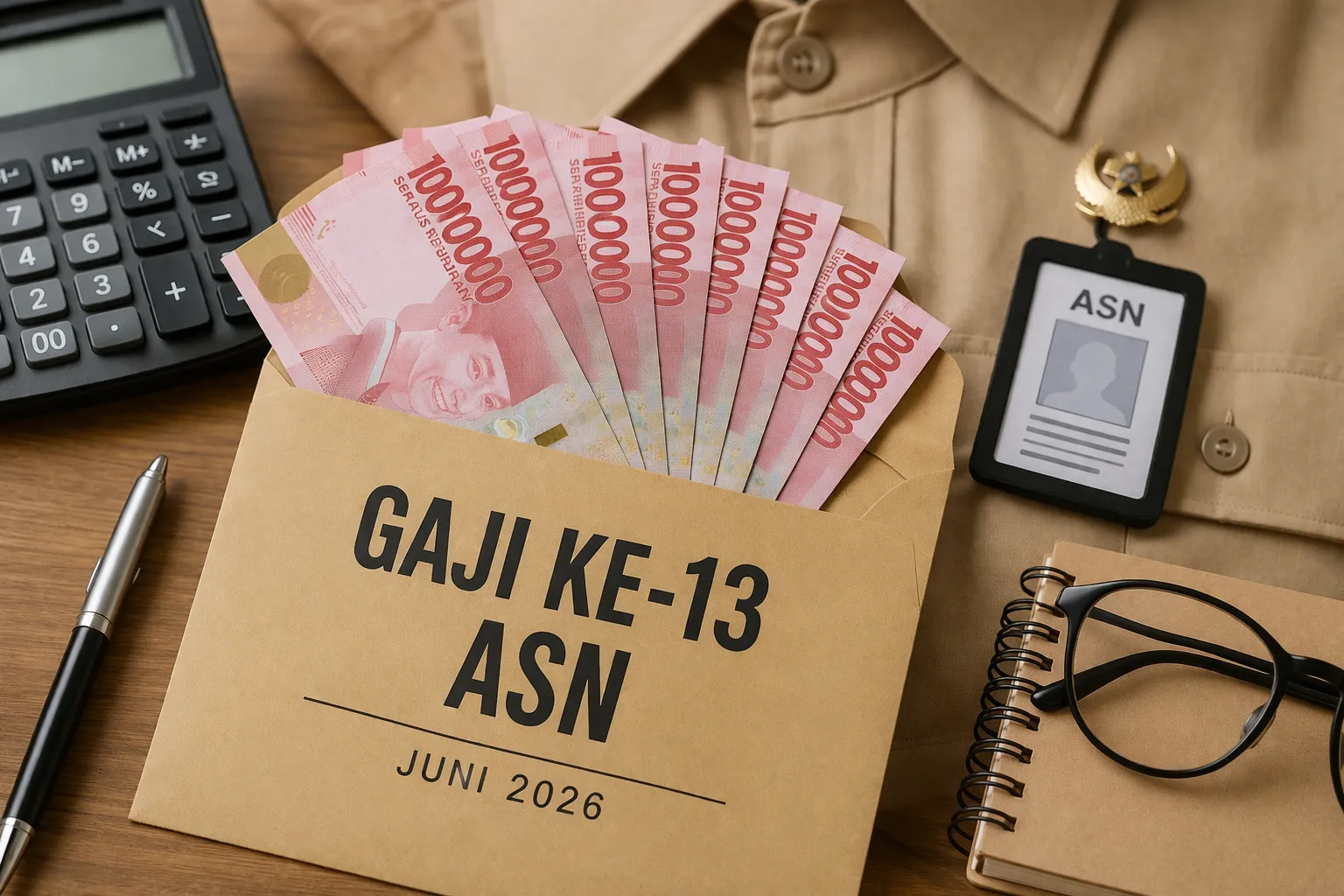 Gaji ke-13 ASN Cair Juni 2026, Ini Jadwal dan Rinciannya (Ilustrasi)
