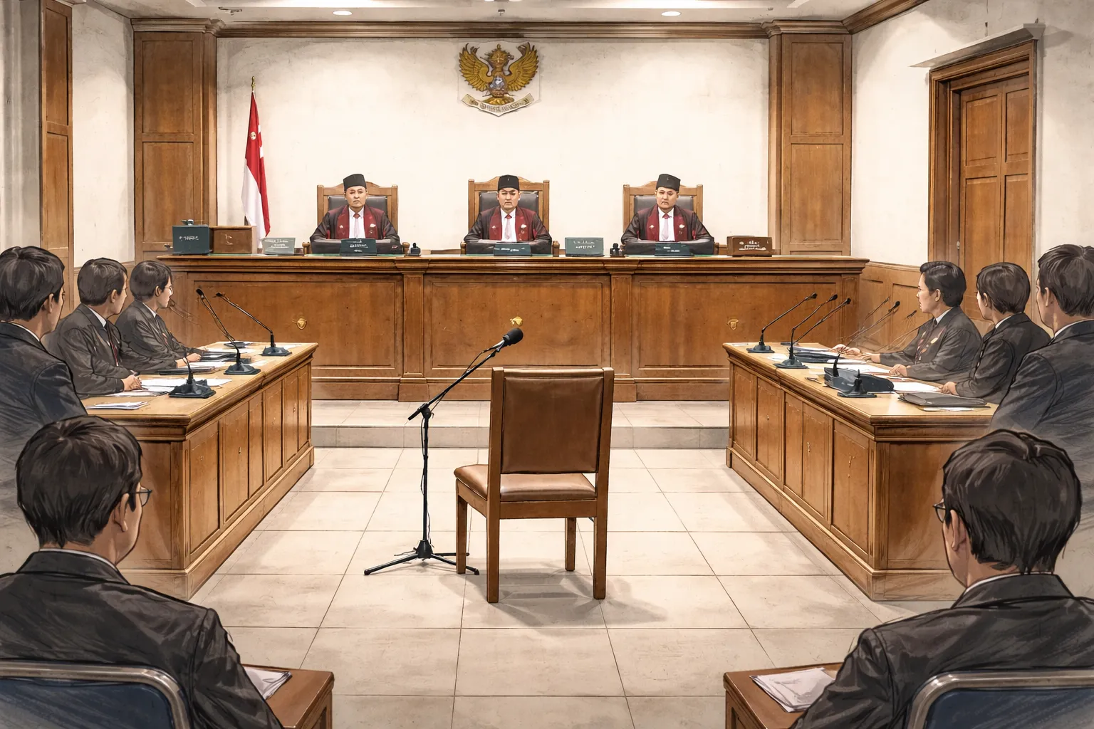 Saksi IF Absen di Persidangan, Kejari: Sudah Dipanggil, Namun Mangkir Tanpa Alasan (Ilustrasi)