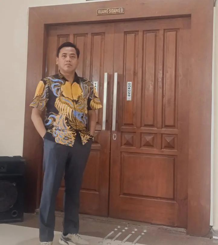 Kuasa hukum korban pemerkosaan dua gadis di Desa Kelbung Bangkalan, Hajatullah (Moh Iksan)
