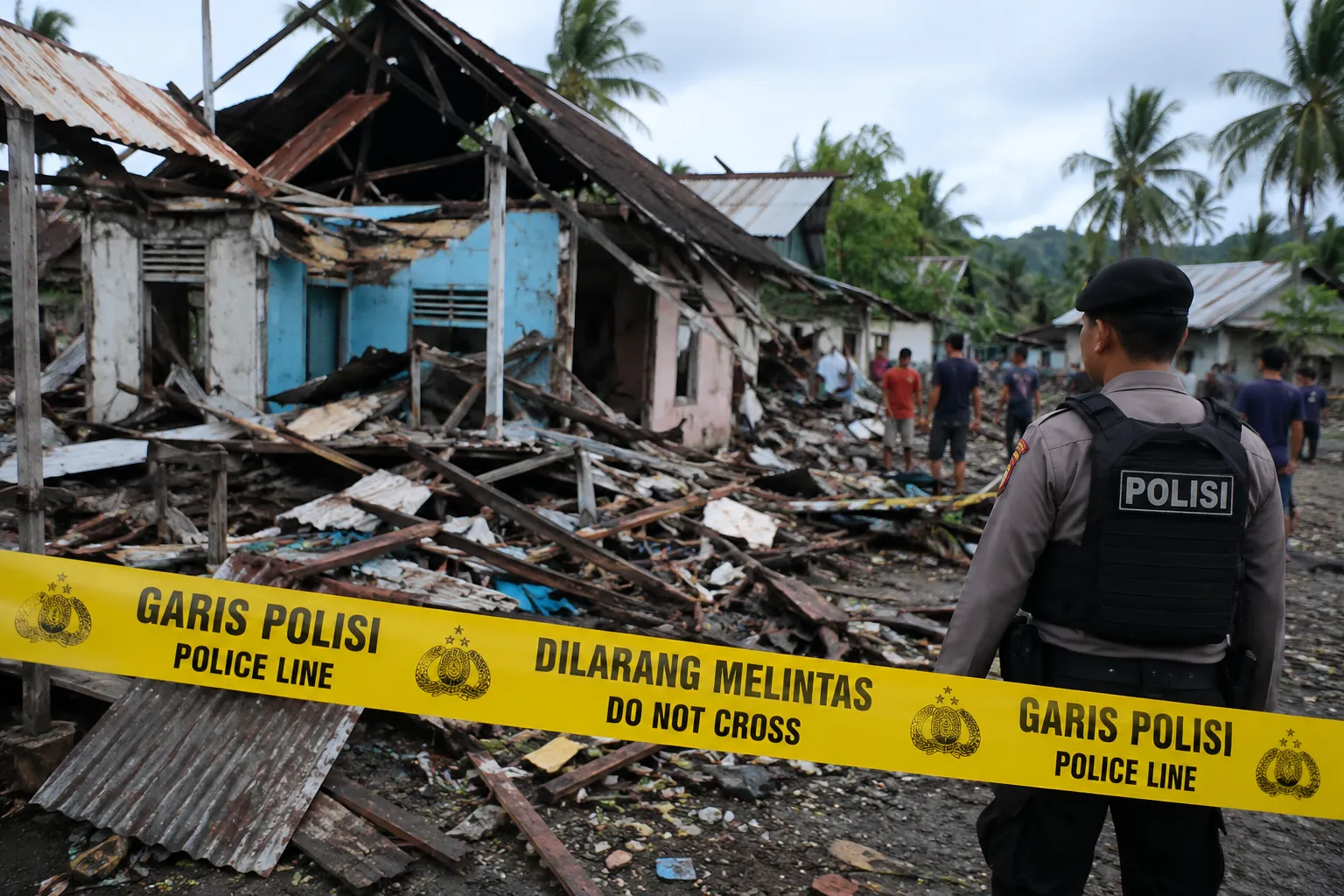 Tragedi Biak: Bom Sisa Perang Meledak, 3 Orang Masih Hilang (Ilustrasi)