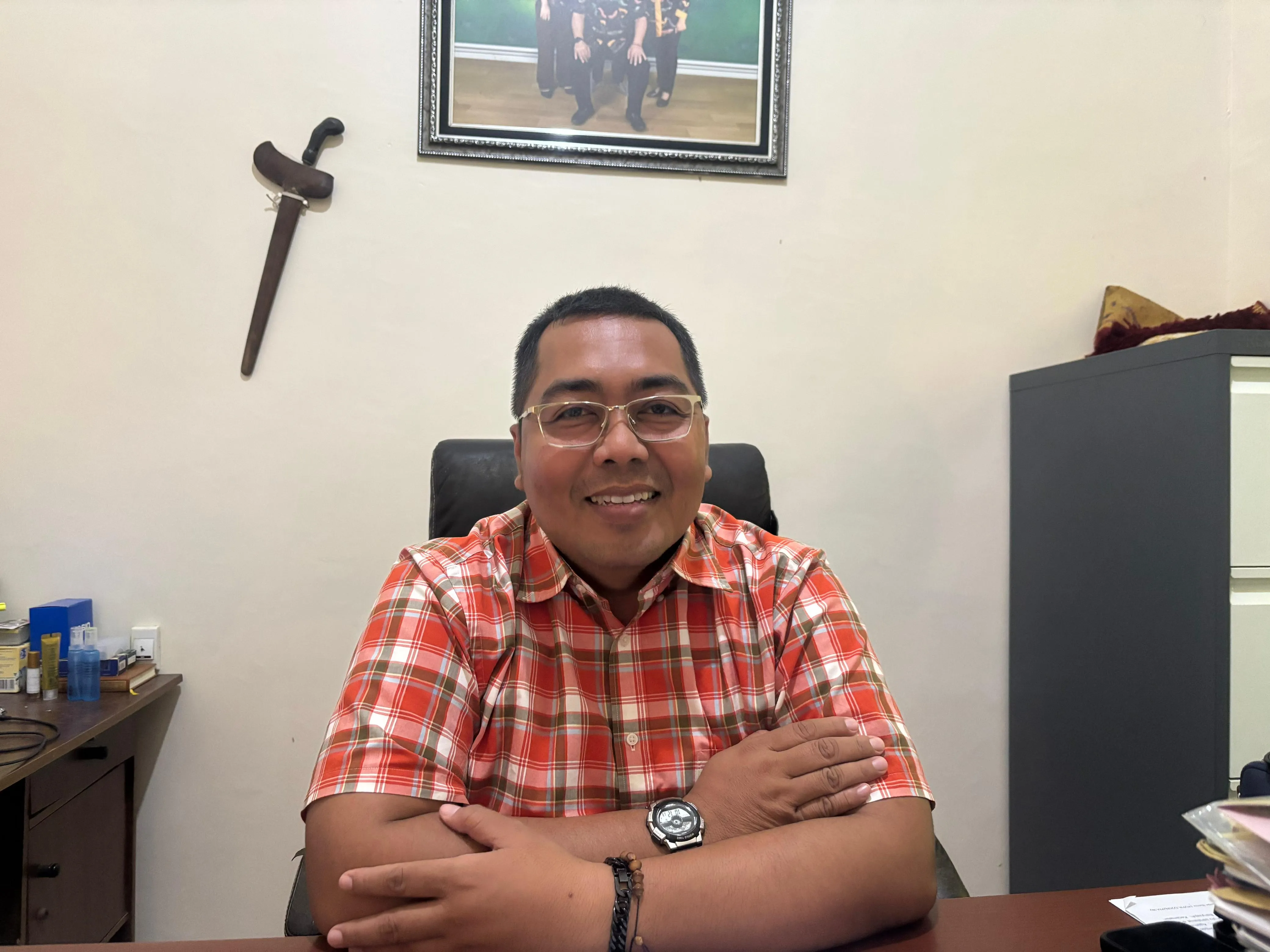 Bahtiar Pradinata, Kuasa hukum bidan M tenaga kesehatan asal Burneh Bangkalan yang dituding lalai dalam melakukan penanganan persalinan (Foto: Istimewa)